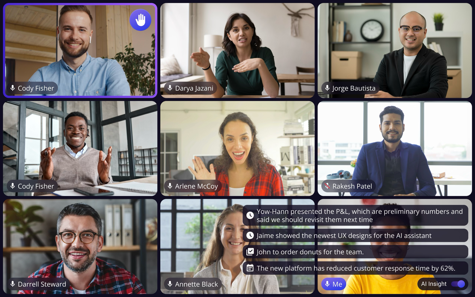 Option 3: Floating Insight Overlay